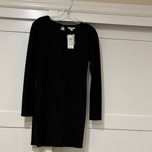 Bar III Shimmering Black Dress size small PS new with tags